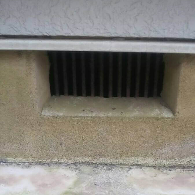 一番のネズミ侵入口は床下通風口